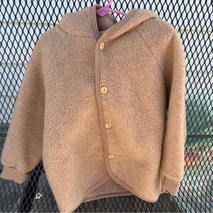 Wool kids coat